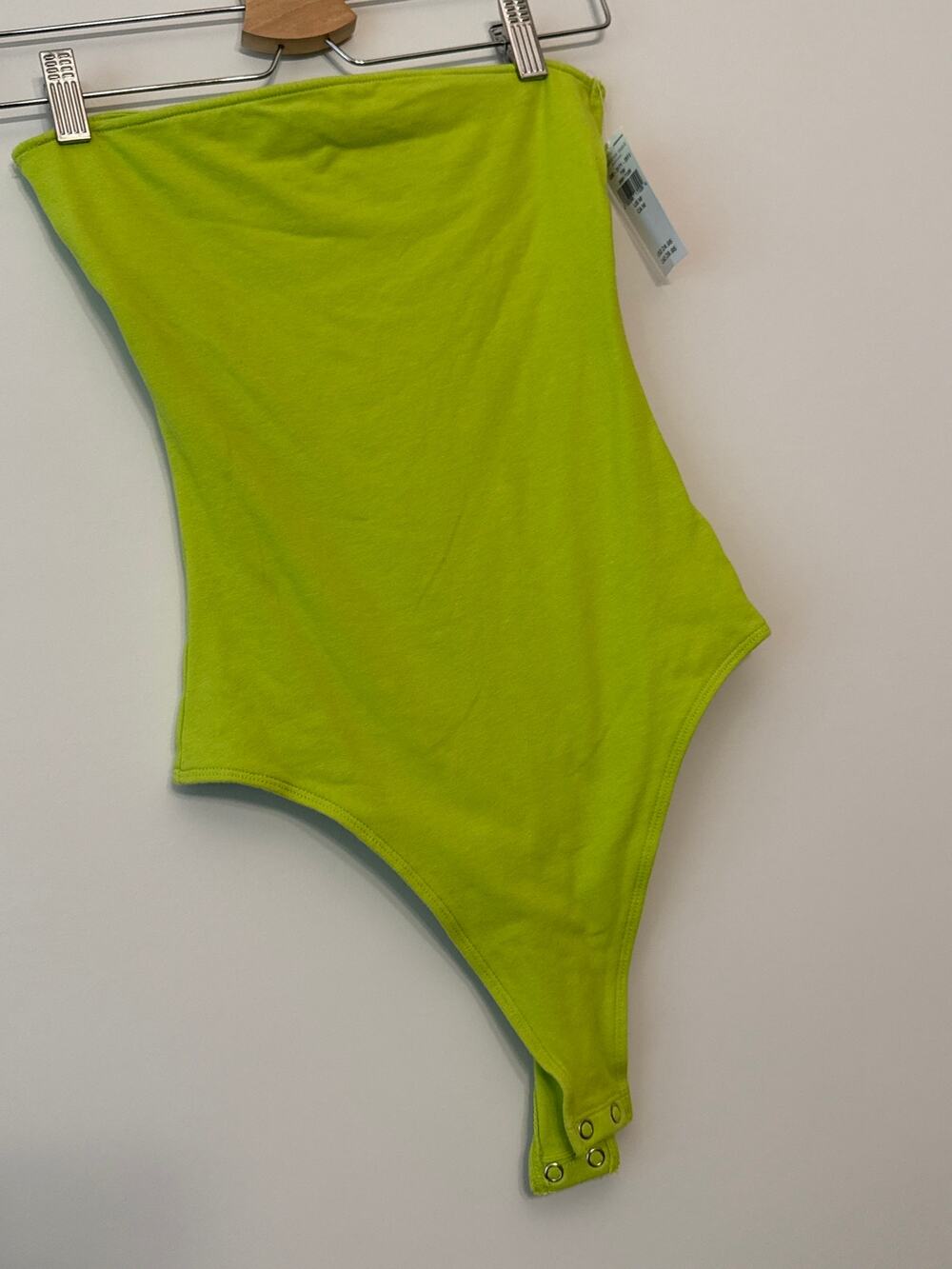 American Eagle Lime Green Strapless Bodysuit – NWT – Size M